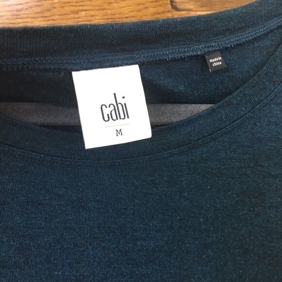 Cabi | Halftime Green Tunic Long Sleeve #3498 | M - Picture 5 of 8